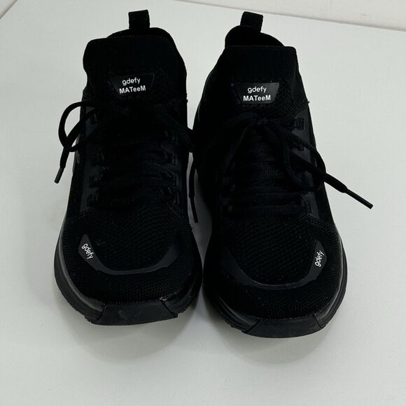 Gravity Defyer GDefy MATeem Athletic Walking Sneaker All Black Men 7 Nice - Picture 3 of 9